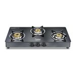 Prestige Marvel Plus 3 Burner GTM-03-Black Glass Top Gas Stove