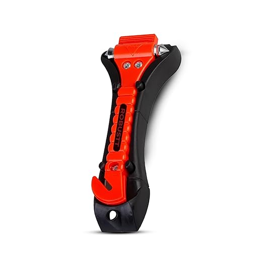 Robustt Car Safety Hammer Emergency Escape Tool with Seat Belt Latest Deal On Robustt Car Safety Hammer Emergency Escape Tool with Seat Belt - Dealsified