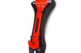 Robustt Car Safety Hammer Emergency Escape Tool with Seat Belt
