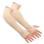 SNMMIFER UV Protection Arm Sleeves with Thumb Holes