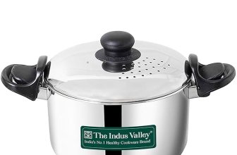 The Indus Valley Stainless Steel 2.5ltr Strainer Pot