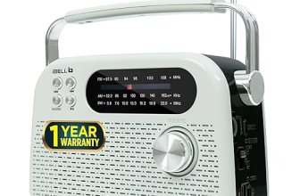 iBELL FM730BT Portable FM Radio with Bluetooth Speaker