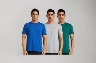 Amazon Brand – Symbol Men’s Solid Cotton T Shirt | Round Neck