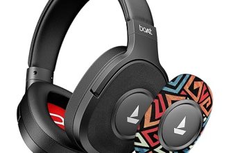 Boat Rockerz Plus 550, Customizable Earcups, 100H Battery, 50mm Drivers