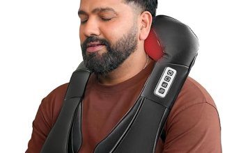 Dr Physio USA 1013 Electric Heat Shiatsu Machine Body Massagers for Cervical Neck Shoulder & Back Pain Relief