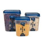FLAIR Storewell Square Plastic Food Storage Container Set