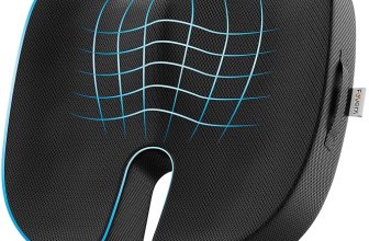 FOVERA Orthopedic Coccyx Seat Cushion for Tailbone Pain