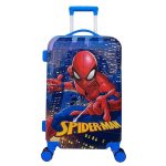JUNIOR JOE Polycarbonate 8 Wheels 360 Degree Kids Carry On Luggage Hardside Rolling Suitcase