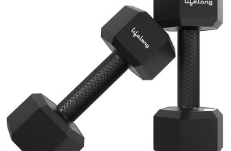Lifelong PVC Hex Dumbbells Pack of 2 (5kg*2)