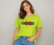 London Hills Women’s Loose Fit Graphic Printed T-Shirt