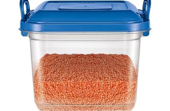 MILTON Silo 14 Plastic Storage Containers with Side Lock Handles, 1 Piece