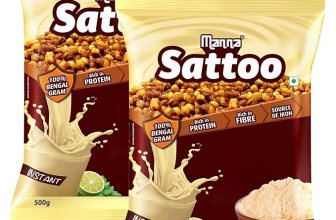 Manna Sattu Powder 1kg, Chana Sattu, Sand roasted and Stone Ground