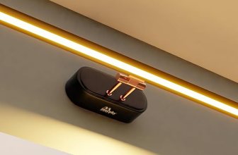 Murphy 12W 3-in-1 Color Chnaging Black Rose Gold Finish LED Mirror Picture Wall Light