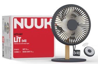 NUUK LIT v3 | Rechargeable Table Fan