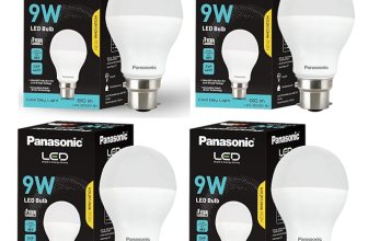 Panasonic Dura Saver 9W Bulb, B22 LED Bulb Base For Home & Office, 1 Year Warranty