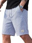 SMOWKLY Men’s Cotton Casual Shorts