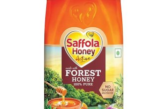 Saffola Honey Active, 1kg, Made with Sundarban Forest Honey