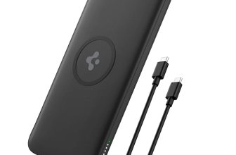 Spigen 2 in1 10000 mAh Wireless Charging Power Bank with USB-A