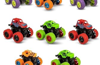 Toy Imagine 360° Stunt Friction Monster Truck Pack of 8