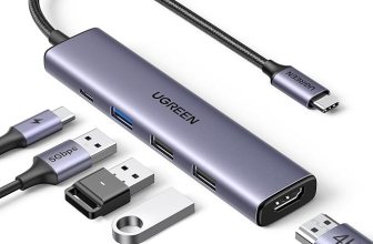 UGREEN Revodok 105 USB C Hub 5 in 1 Multiport Adapter 4K 30Hz HDMI
