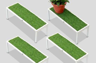 Urban Plant Apollo Metal Plant Stand with Green Grass