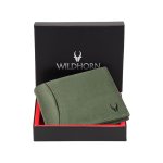 WildHorn Wildhorn India Oliver Green Leather Men’s Wallet