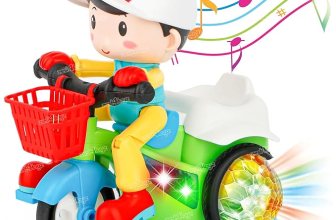Zest 4 Toyz Stunt Tricycle Bump and Go Musical Toy