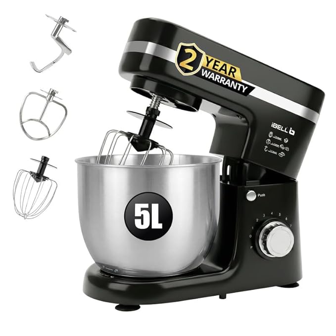 Latest Deal On iBELL 4500MPRO Stand Mixer with Tilt-up Head, 1500Watt - Dealsified