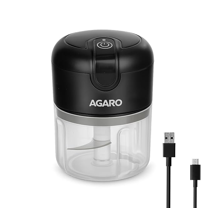 Latest Deal On AGARO Elite Rechargeable Mini Electric Chopper - Dealsified
