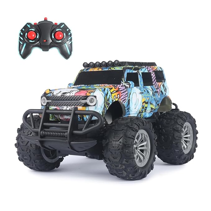 Amazon Brand - Jam & Honey Off Roader Rechargeable Remote Control Car Latest Deal On Amazon Brand - Jam & Honey Off Roader Rechargeable Remote Control Car - Dealsified