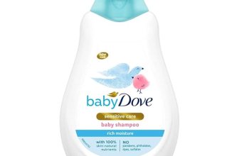 Baby Dove Shampoo 400 ml, Mild No Tears Rich Moisture Baby Shampoo for kids