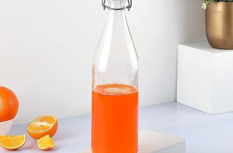 CELLO Aquaria Glass Water Bottle For Daily Use 1000 ml, Transparent
