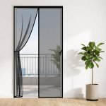 Classic Mosquito Net for Door Fiberglass Magnetic Curtain Auto Closing Insect Screen for All Door Types