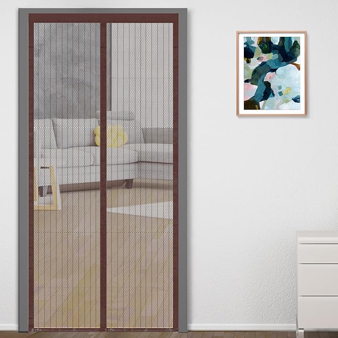 Latest Deal On Classic Mosquito Net for Doors with Magnets - Dealsified