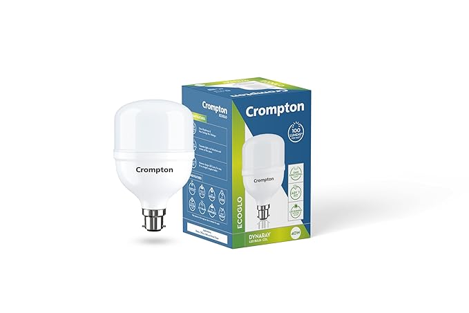 Latest Deal On Crompton Dynaray Higher-Wattage LED Bulb 40W Cool Day Light | Pack of 1 - Dealsified