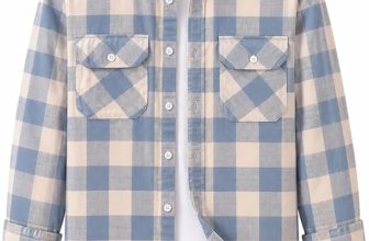 DEELMO Men’s Stylish Cotton Blend Casual Chakes Shirt