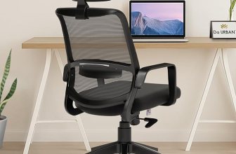 Da URBAN® Dysen Office Chair, High Back Mesh Ergonomic Home Office Desk Chair
