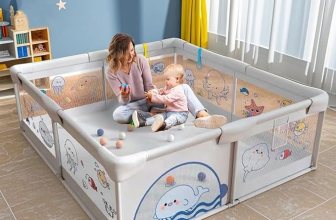 Dawnwake Large Playpen 150×180 cm for Baby up to 5 Years