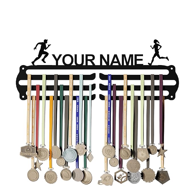 Latest Deal On GLORY MEDAL HANGERS - Personalized Medal Hangers for Wall - Hang Up to 60 Medals - Dealsified