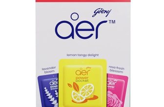 Godrej aer Power Pocket | Bathroom freshener – Assorted Pack of 6