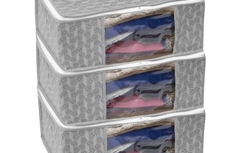 Homestrap Set of 3 Non-Woven Printed Saree Cover