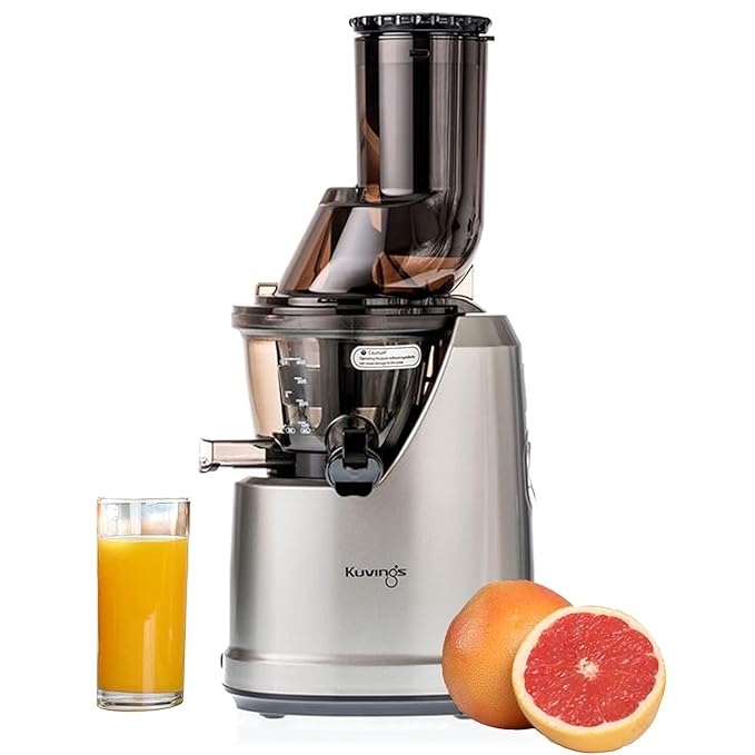 Latest Deal On Kuvings B1700 Dark Silver Cold Press Juicer for Home - Dealsified