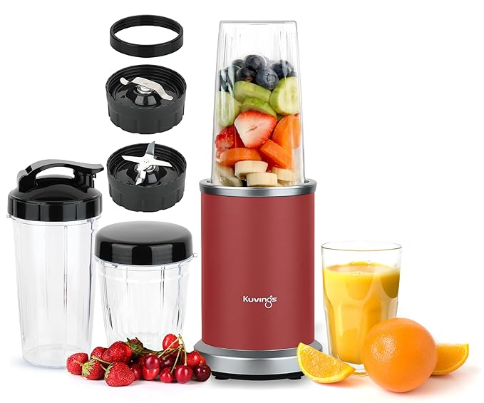 Kuvings New 2025 Nutri Blender PRO 2.0 Ferrari Red, Powerful 1000 W Motor, Upgraded 2 Blade Set for Wet & Dry, 2 Jars, Longest Warranty 7 Yrs Latest Deal On Kuvings New 2025 Nutri Blender PRO 2.0 Ferrari Red, Powerful 1000 W Motor, Upgraded 2 Blade Set for Wet & Dry, 2 Jars, Longest Warranty 7 Yrs - Dealsified