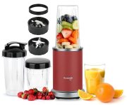 Kuvings New 2025 Nutri Blender PRO 2.0 Ferrari Red, Powerful 1000 W Motor, Upgraded 2 Blade Set for Wet & Dry, 2 Jars, Longest Warranty 7 Yrs