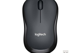 Logitech M221 Wireless Mouse, Silent Buttons, 2.4 GHz with USB Mini Receiver