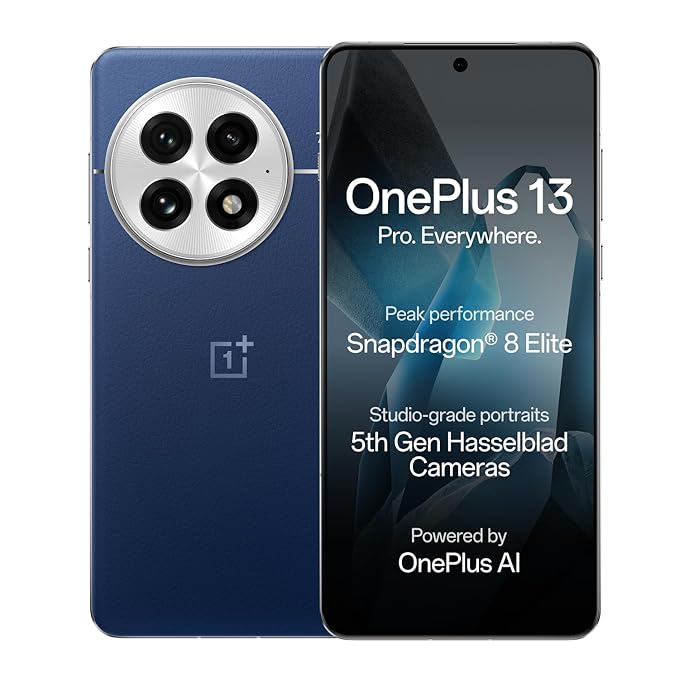 Latest Deal On OnePlus 13 | Smarter with OnePlus AI | Lifetime Display Warranty |12GB RAM 256GB Storage Midnight Ocean - Dealsified