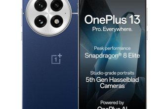 OnePlus 13 | Smarter with OnePlus AI | Lifetime Display Warranty |12GB RAM 256GB Storage Midnight Ocean