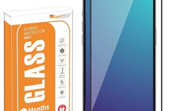OpenTech® Military-Grade Gorilla Tempered Glass for iPhone 15 / iPhone 16 with Edge to Edge Coverage