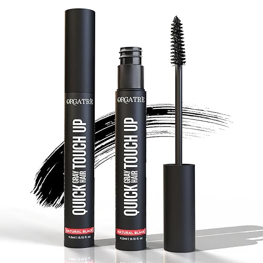 Latest Deal On Orgatre Quick Gray Hair Touch Up Stick Black 4.5ml Instant White Hair Fixer - Dealsified