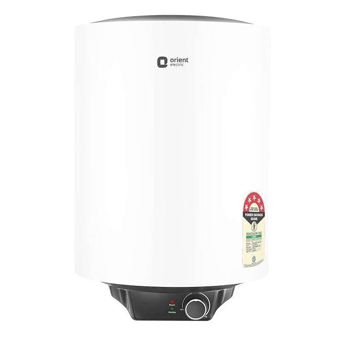 Latest Deal On Orient Electric Enamour Classic Pro Geyser|15L Storage Water Heater - Dealsified